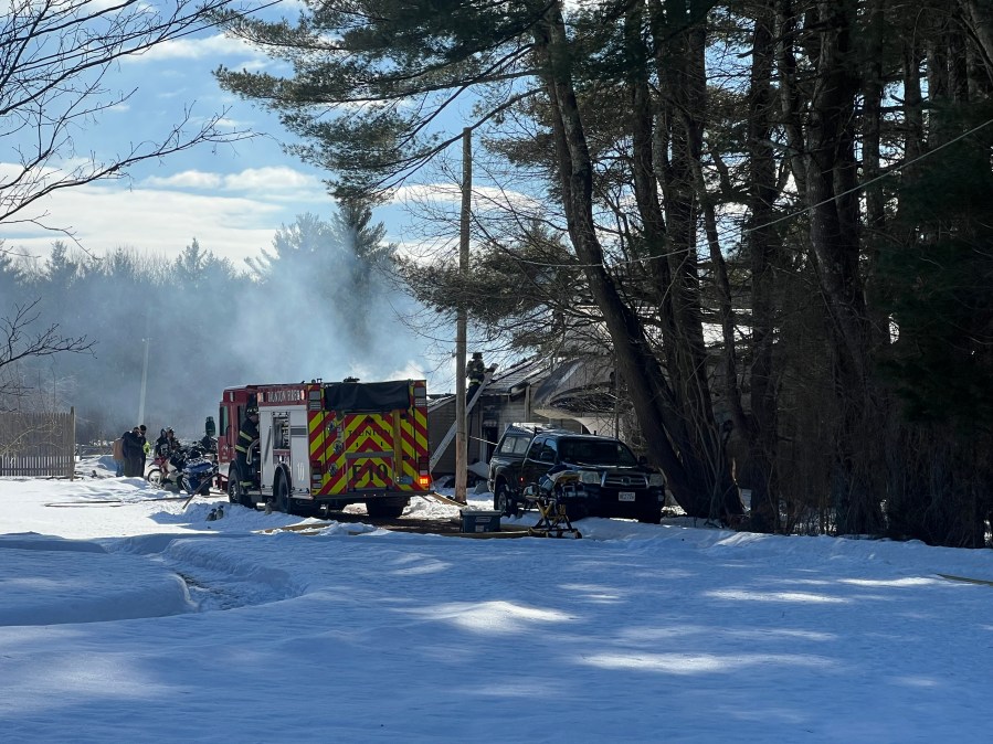 Firefighters knock down barn fire in Taunton