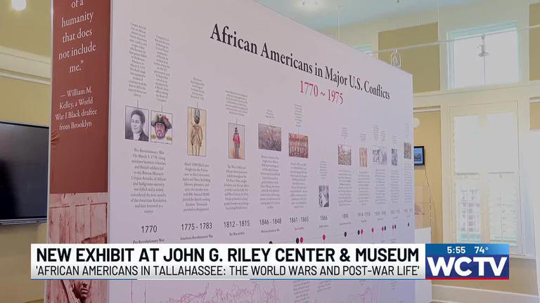 John G Riley Museum exhibit highlights Black military service in World Wars