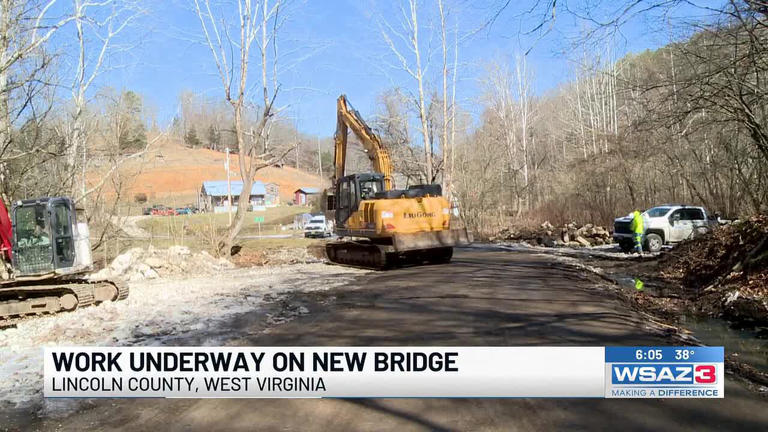 Work underway on new bridge in Lincoln County