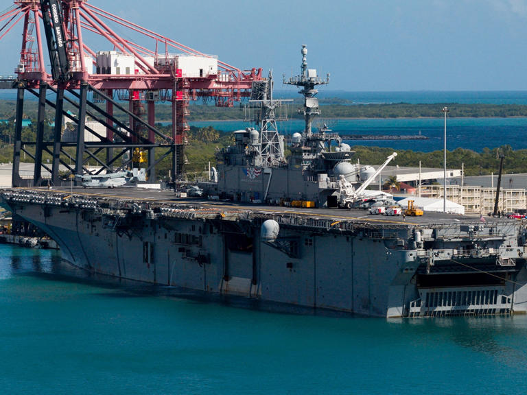 Marine's death after going overboard is first in US military operation ...