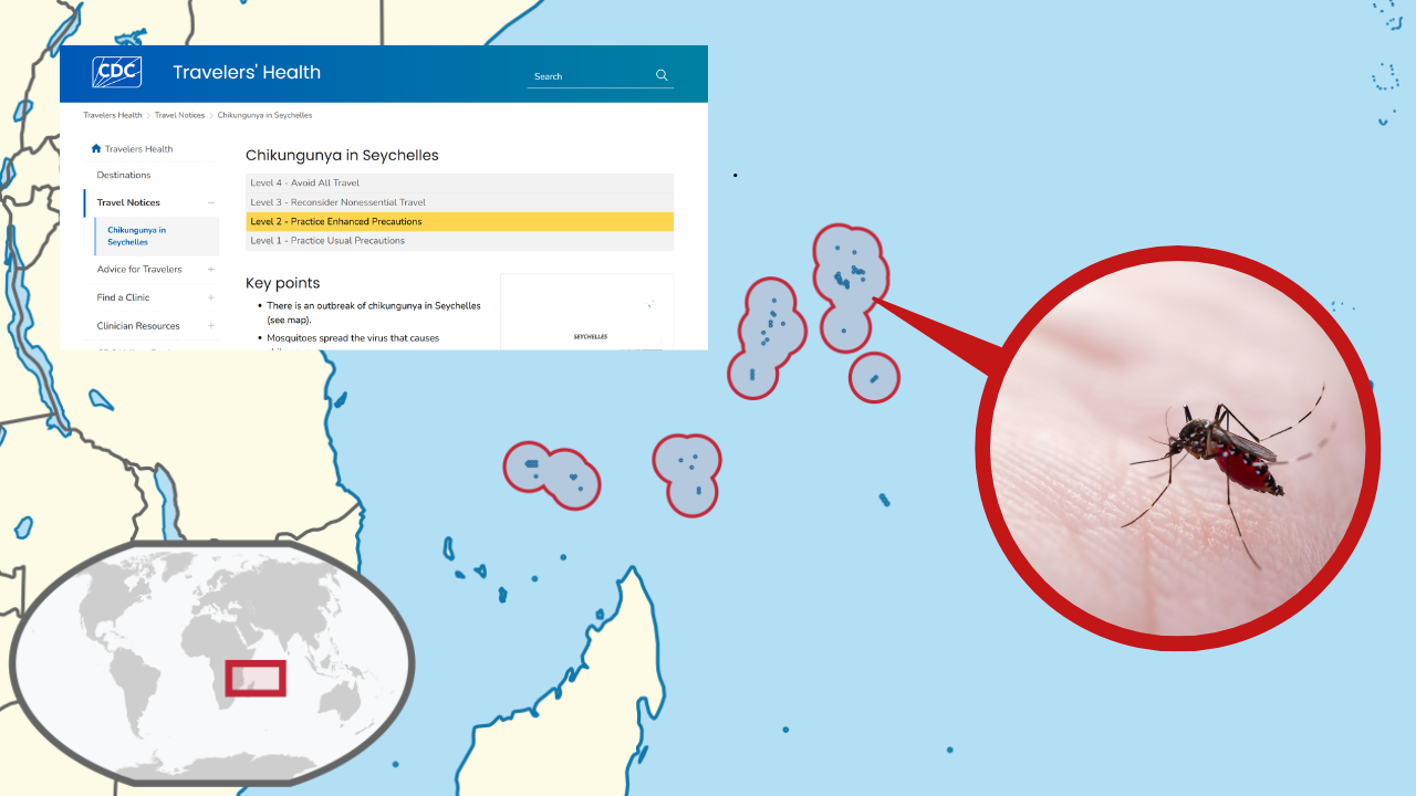 CDC travel advisory issued for these islands amid chikungunya outbreak