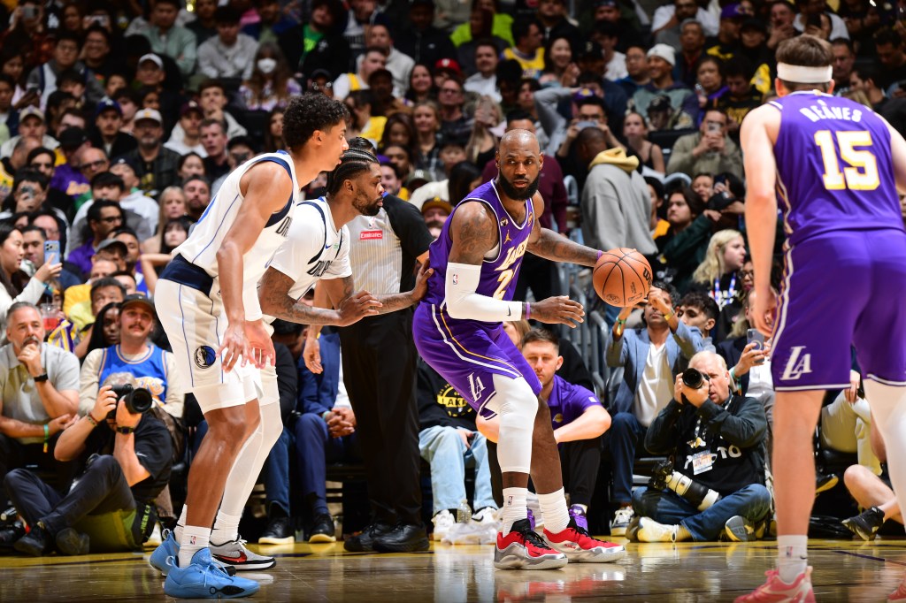 LeBron James becomes oldest player in league history to have triple ...