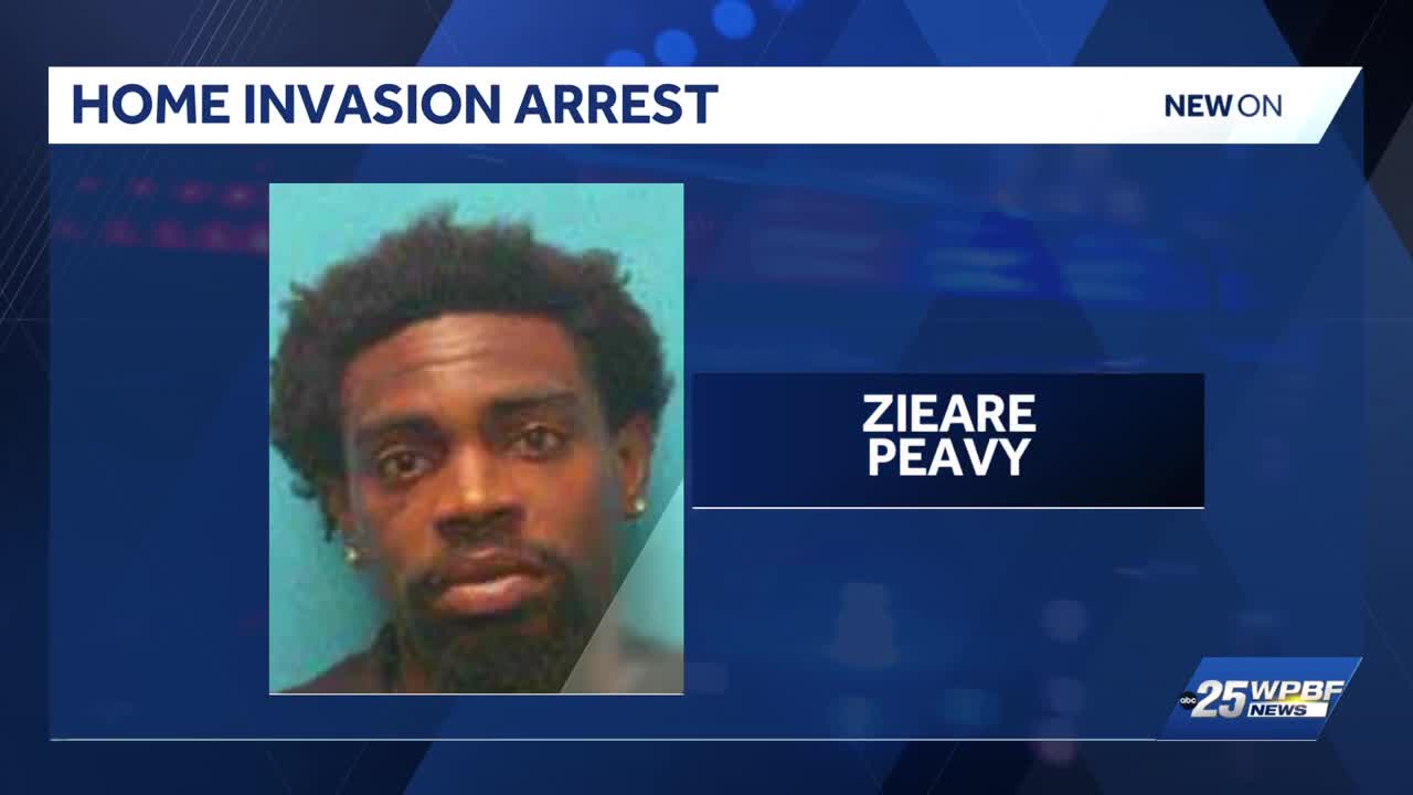 Man arrested after home invasion robbery in West Palm Beach