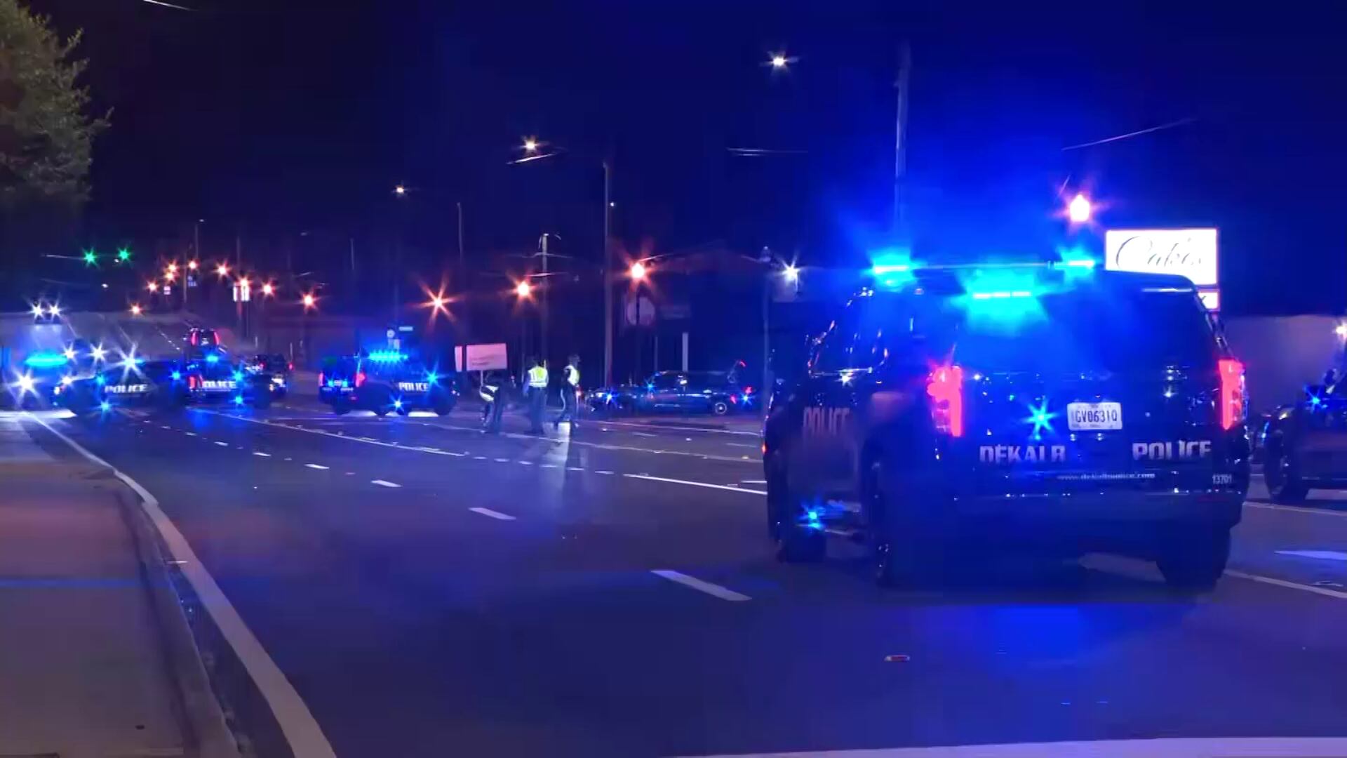 Man hit, killed by suspect car during police chase in DeKalb County