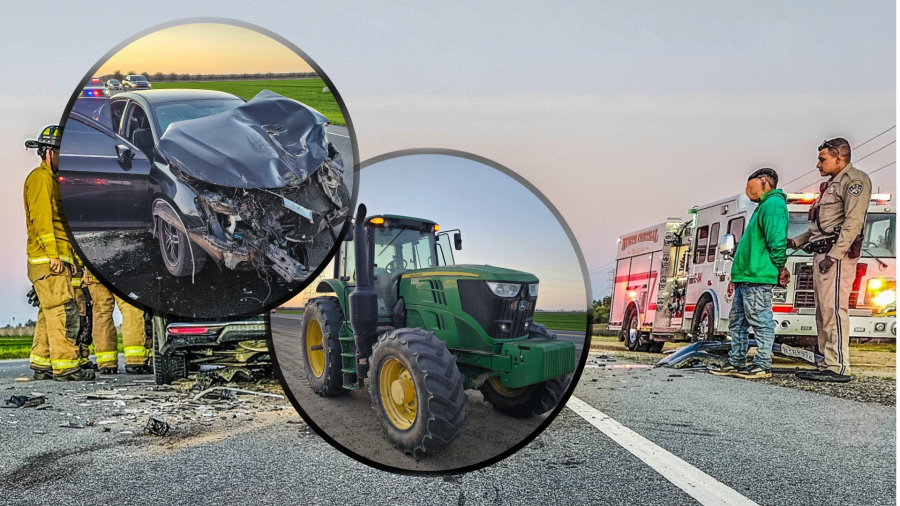 Suspected DUI driver crashes into tractor the size of a small house ...