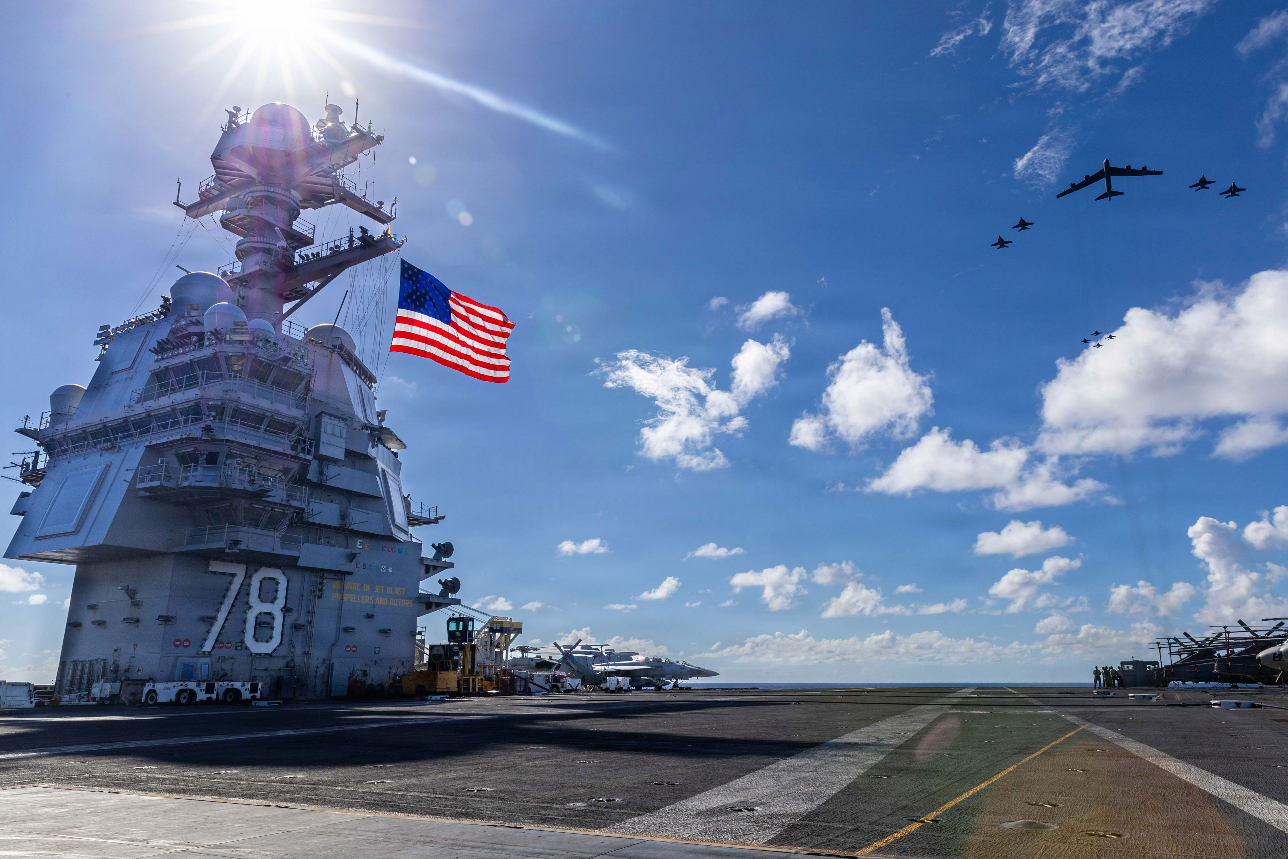 Second US aircraft carrier going to Middle East