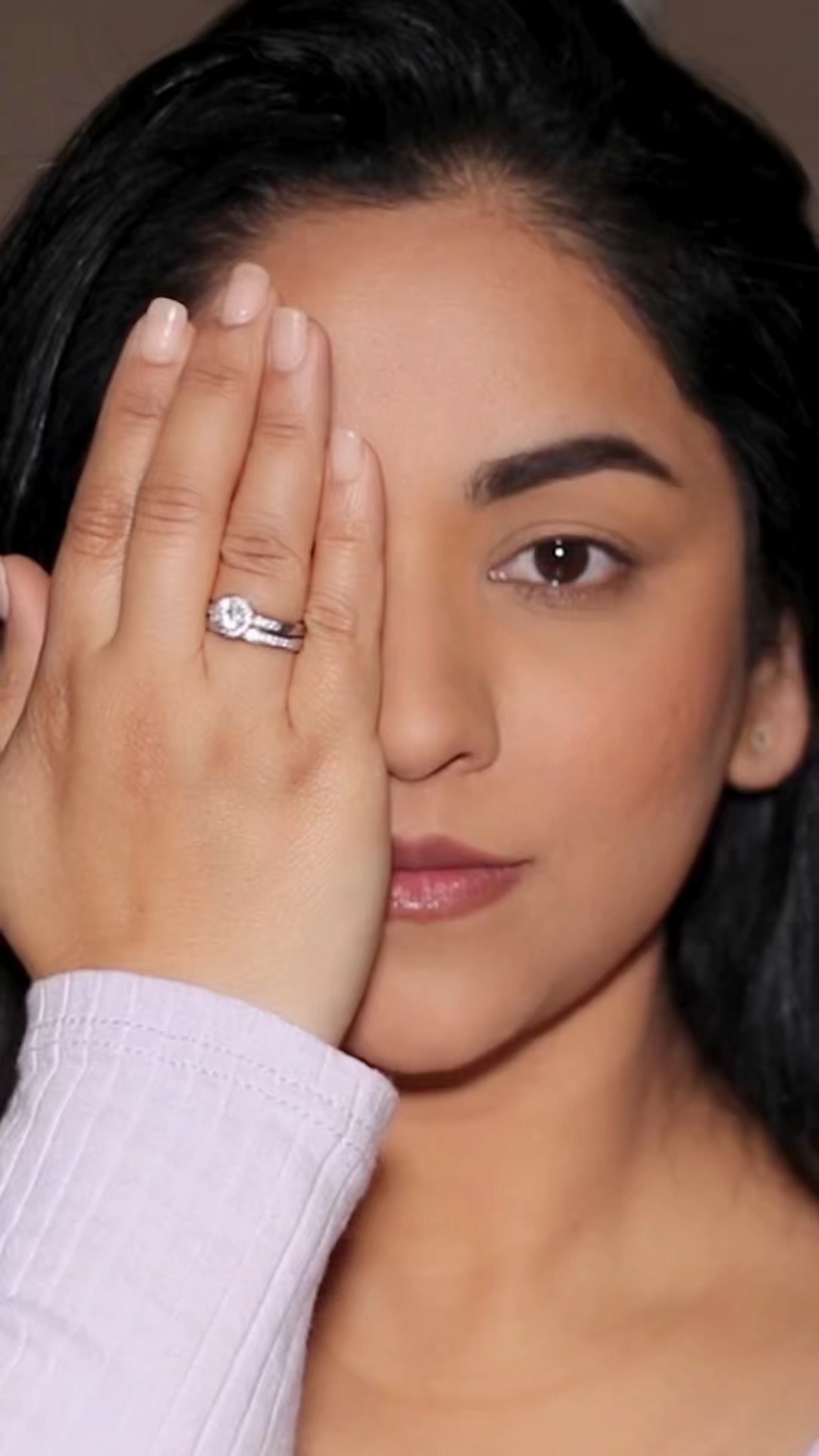 Dramatic lashes naturally, no falsies needed