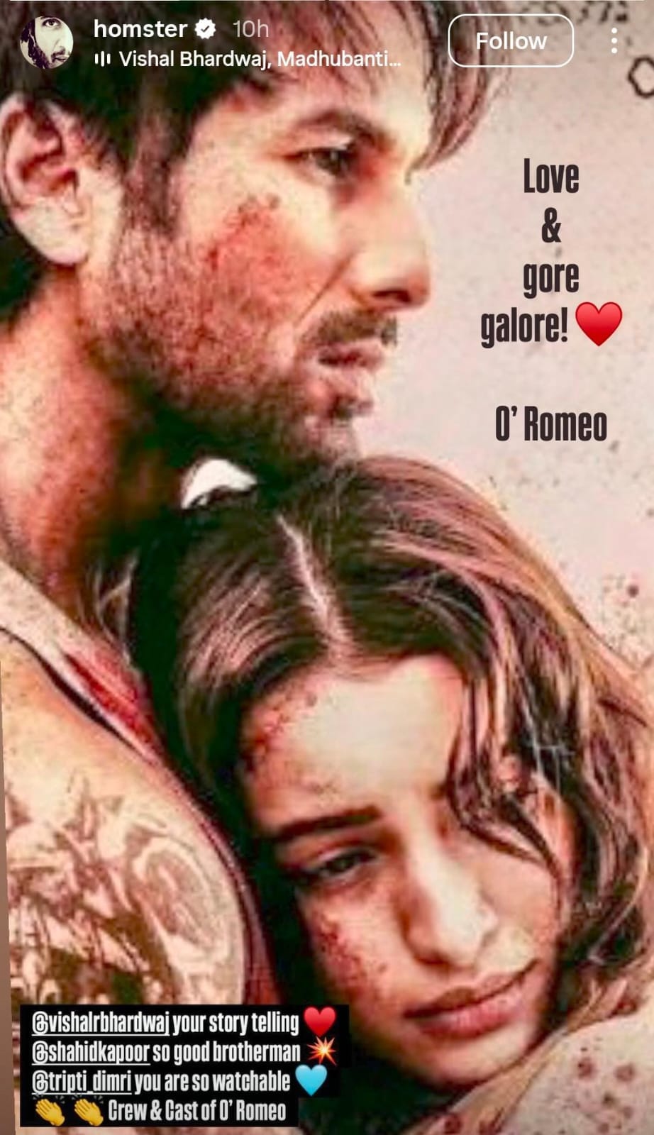 O'Romeo first reviews: Shahid Kapoor's 'best film yet', Triptii Dimri ...