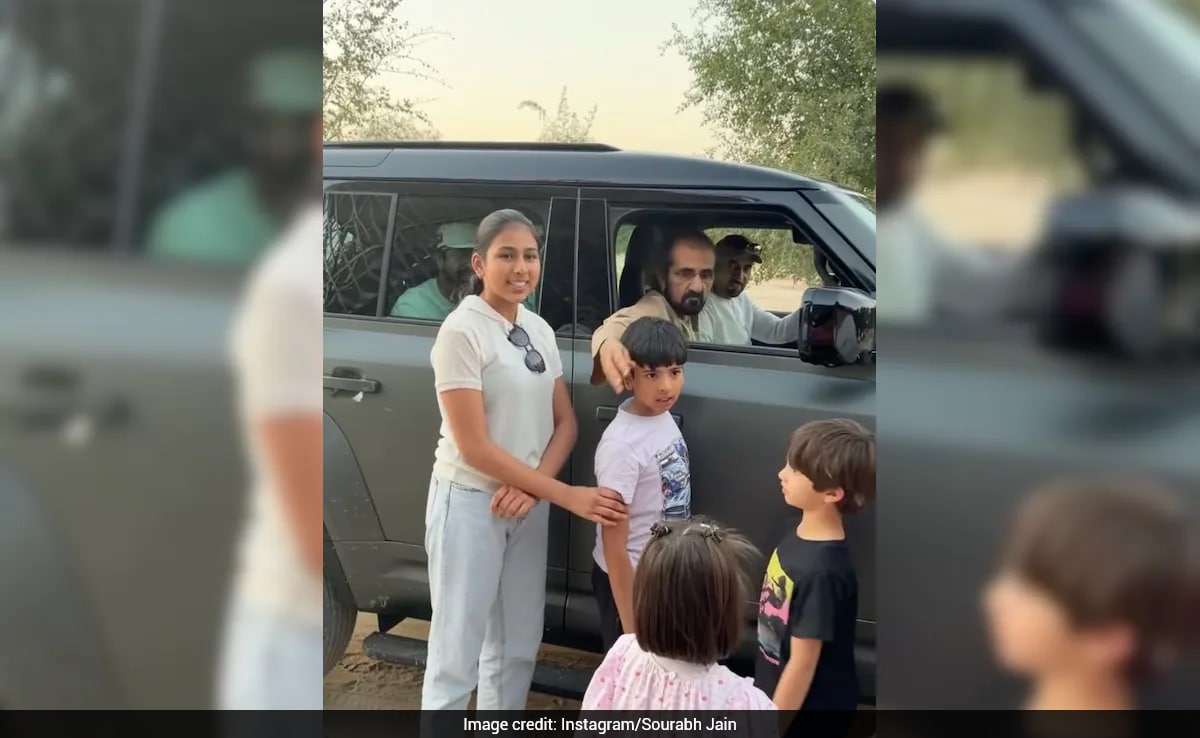 'Dream of millions': Indian family's chance meeting with Dubai ruler ...