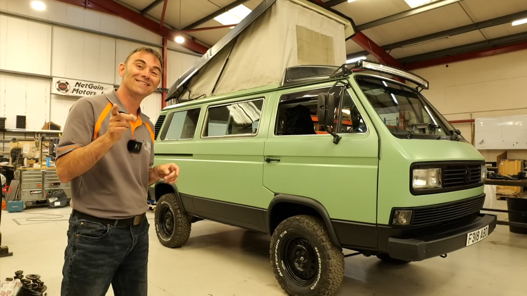 Continuing the electric VW Syncro camper build