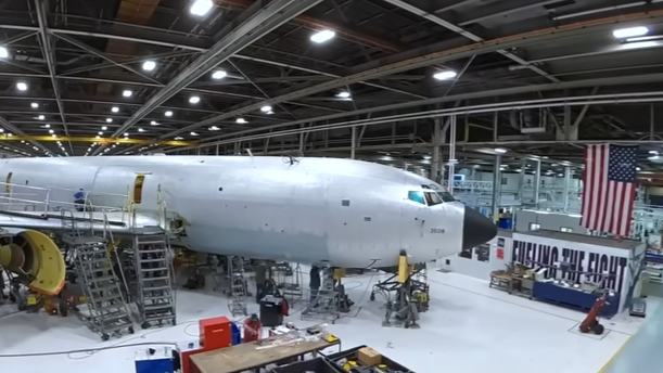 Watch inside the world’s largest military aircraft maintenance facility