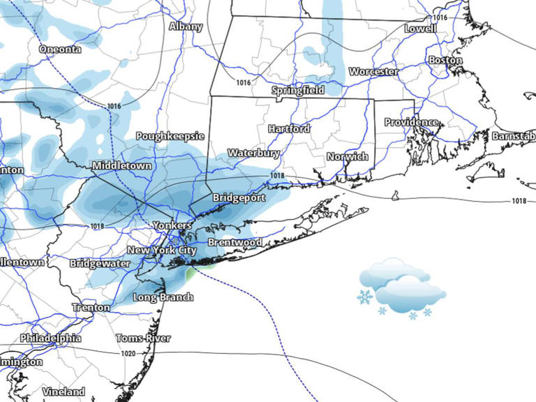 A mostly dry Friday in Connecticut, but watch out for evening snow ...