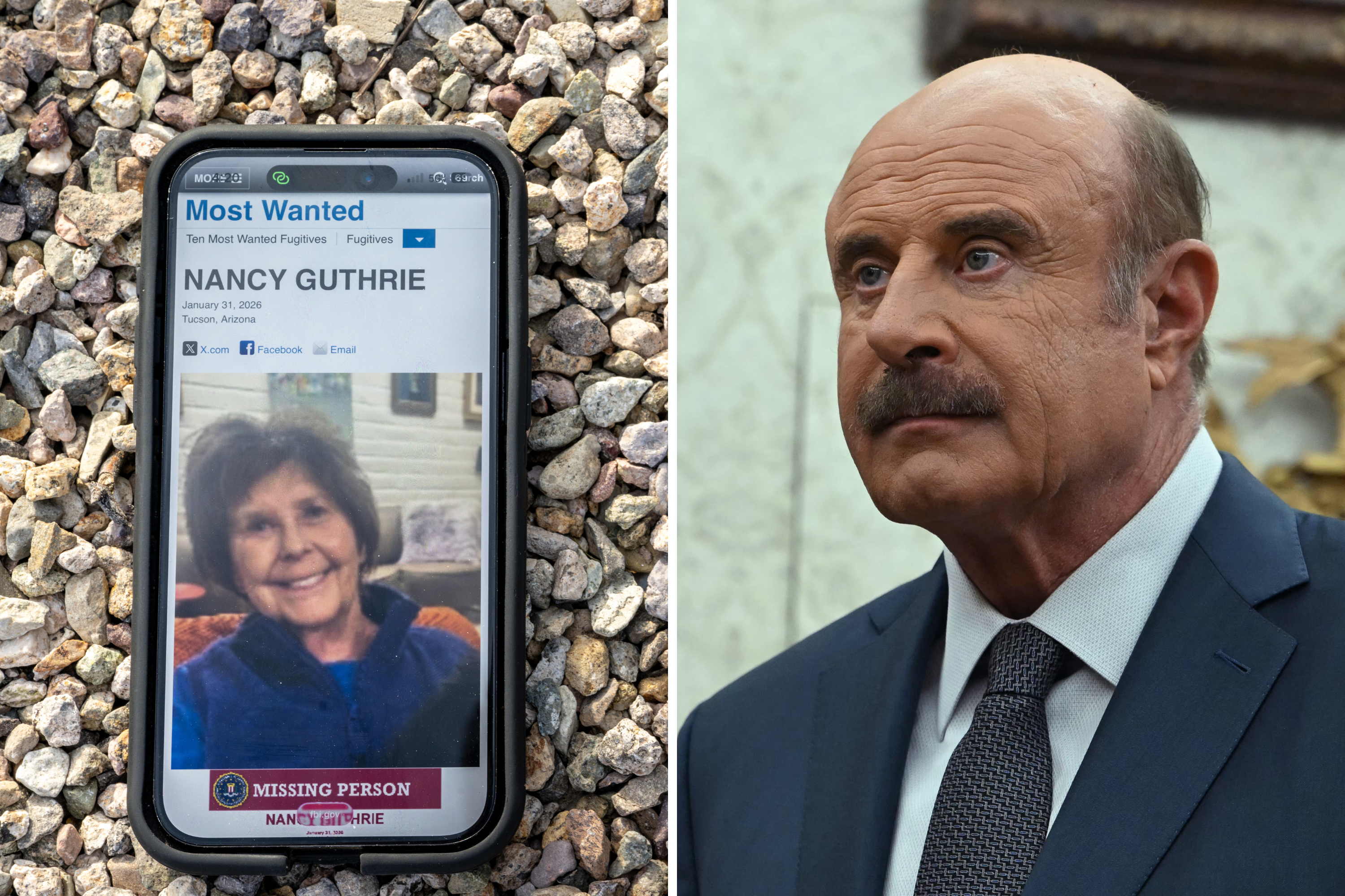 Dr. Phil says Nancy Guthrie abduction doesn’t follow kidnapping patterns