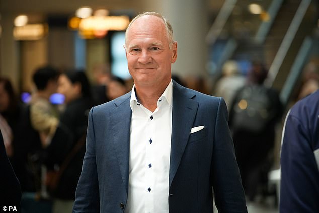 Thomas Woldbye (pictured) argues the problem is Europeans walk on the opposite side to Brits and it can cause issues