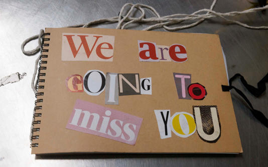 A Brixton local collated a handmade book full of memories and thanks from Patel’s customers - Jamie Lorriman