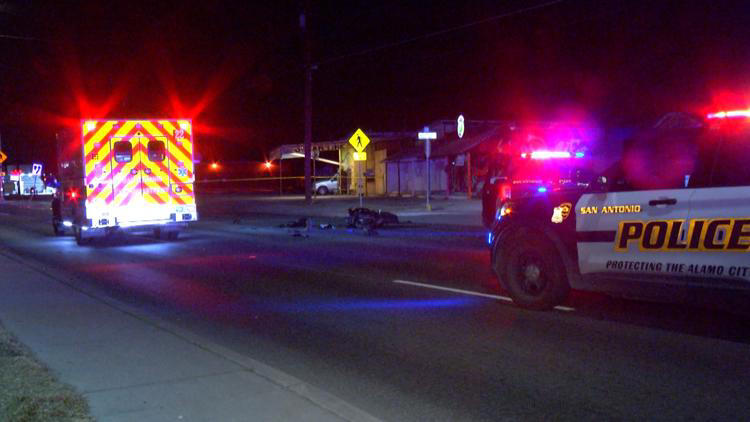 Motorcyclist dies after colliding with truck in south-side San Antonio ...