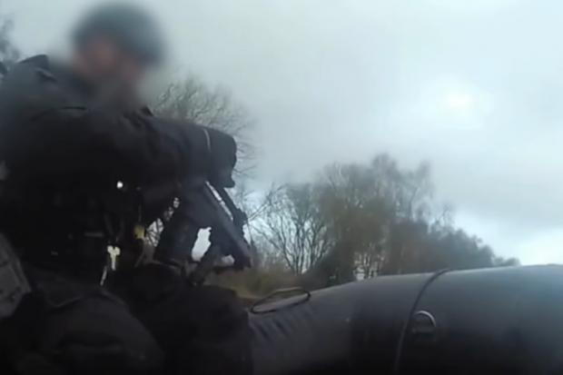 Watch - Armed police swoop amid reports of man 'allegedly in possession ...