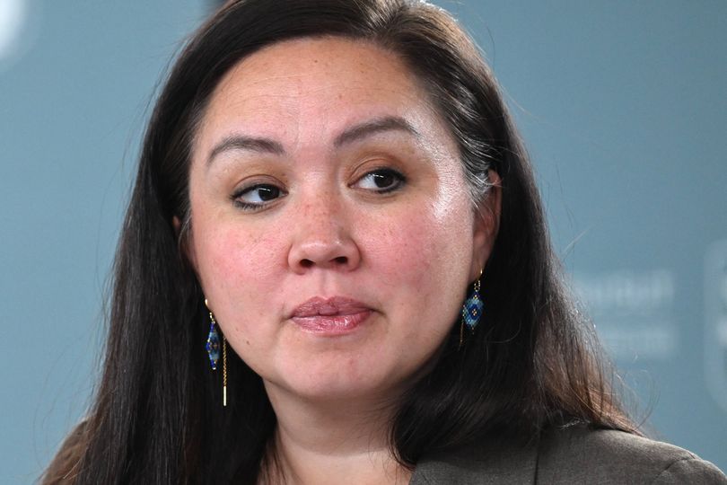 Greenland's sports minister, Nivi Olsen, branded President Trump 