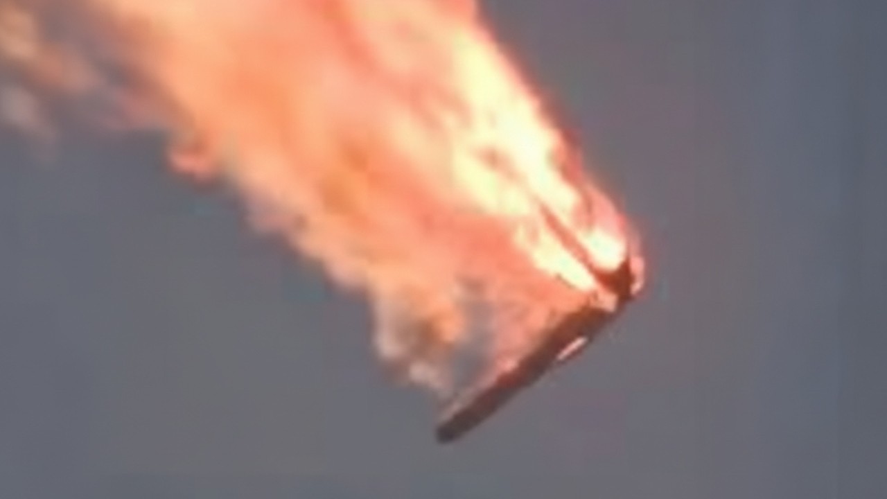 Chinese rocket falls on their own city!