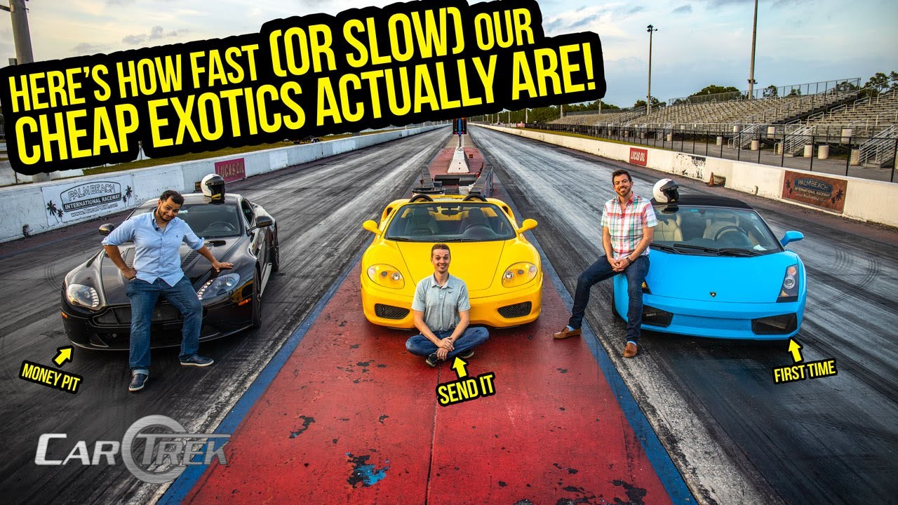 We raced in our cheap exotic car
