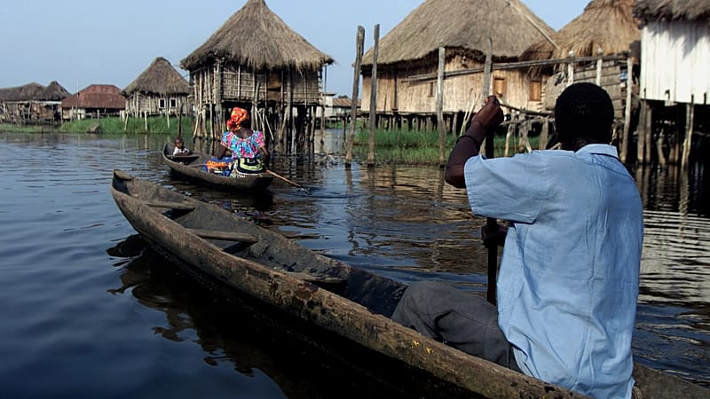Benin's lovers less row-mantic as apps replace waterway rendezvous