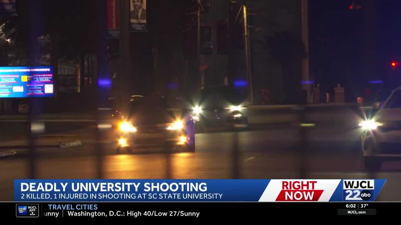 2 dead, 1 hurt after shooting at South Carolina State University