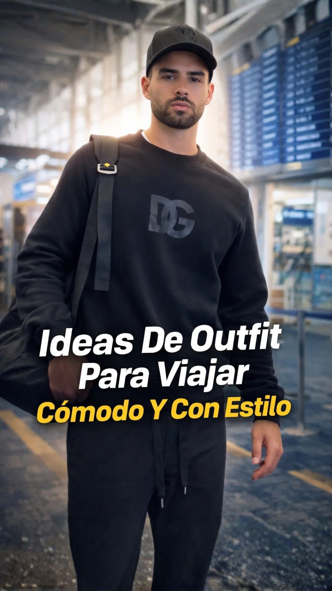Ideas de outfit para viajar cómodo y con estilo