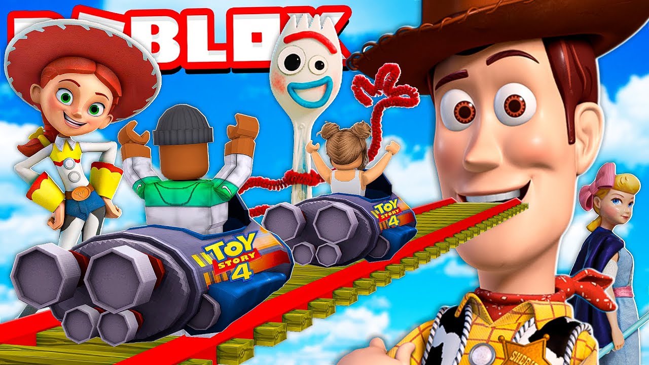 Experience the ultimate Toy Story 4 roller coaster ride now