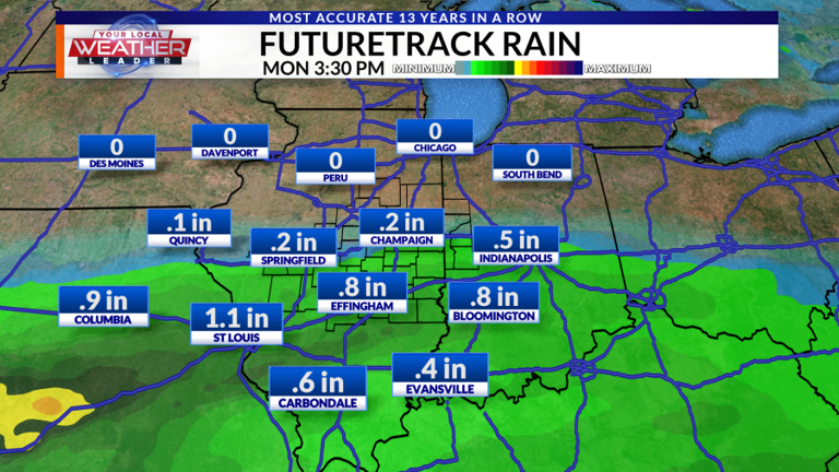Weather now: Warmer weather hangs around with a few rain chances on the ...