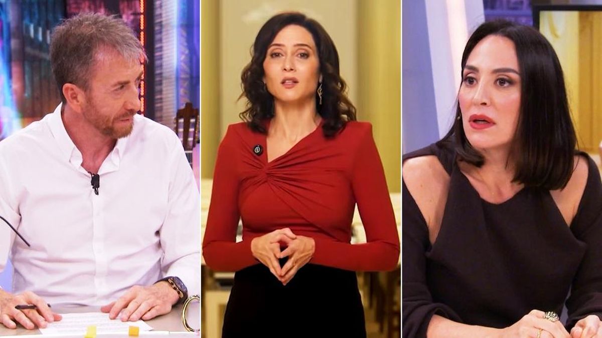 Pablo Motos y Tamara Falcó critican que Ayuso entregue la medalla de ...