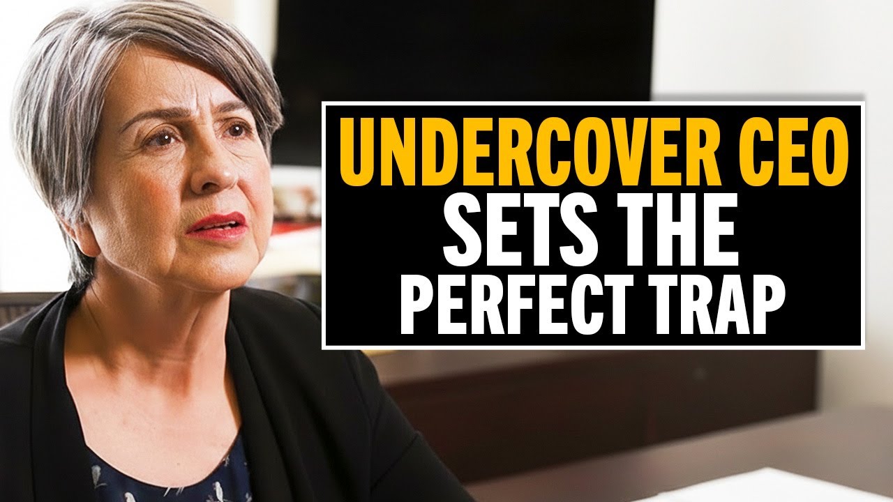 Undercover CEO’s wife sets a trap to test a racist receptionist