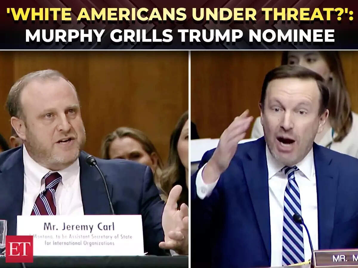 'White Americans were most disfavored group…': Jeremy Carl vs Sen ...