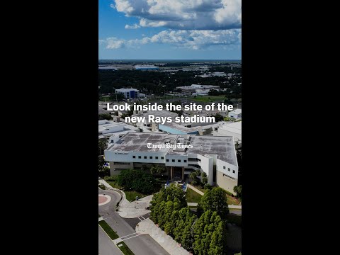 Look inside the site of the new Rays stadium