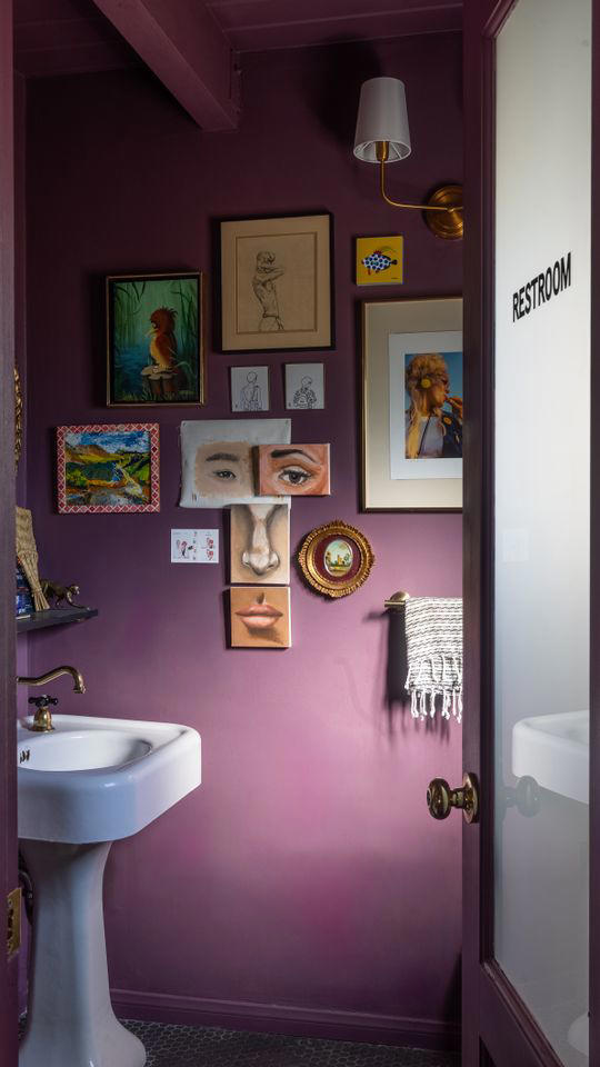 Are bold powder rooms still in style for 2026? Here's what designers say
