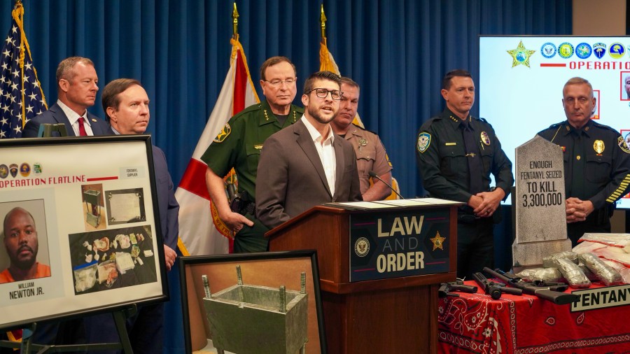 Florida law enforcement officials announce 51 arrests related to meth ...