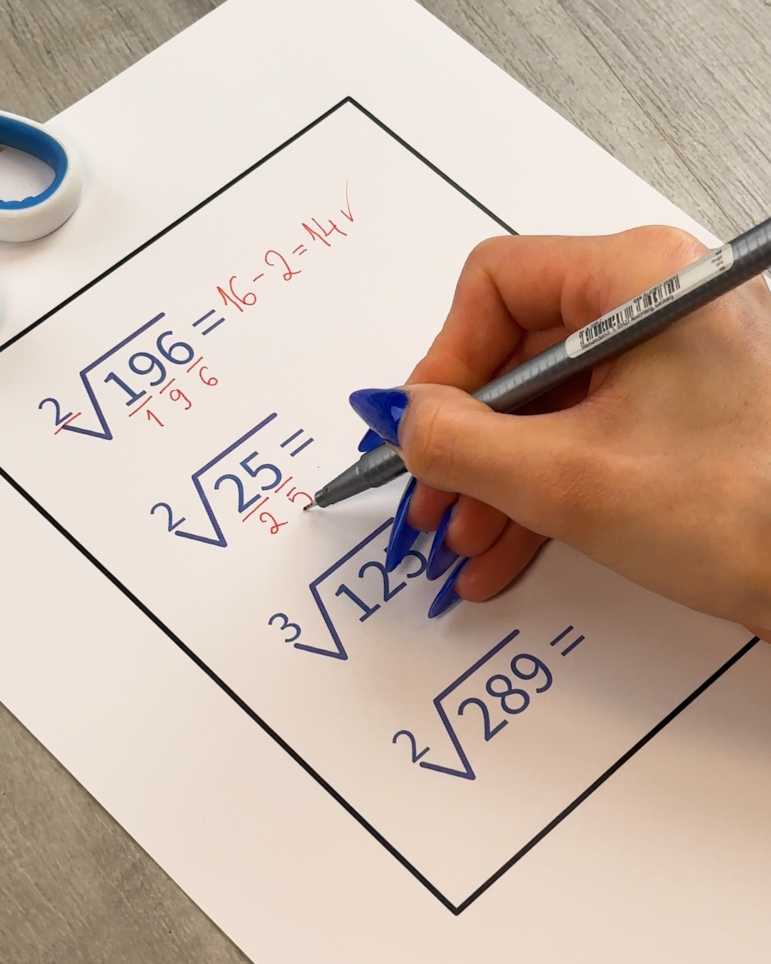 Solving square roots like a math pro! 🔢 ️