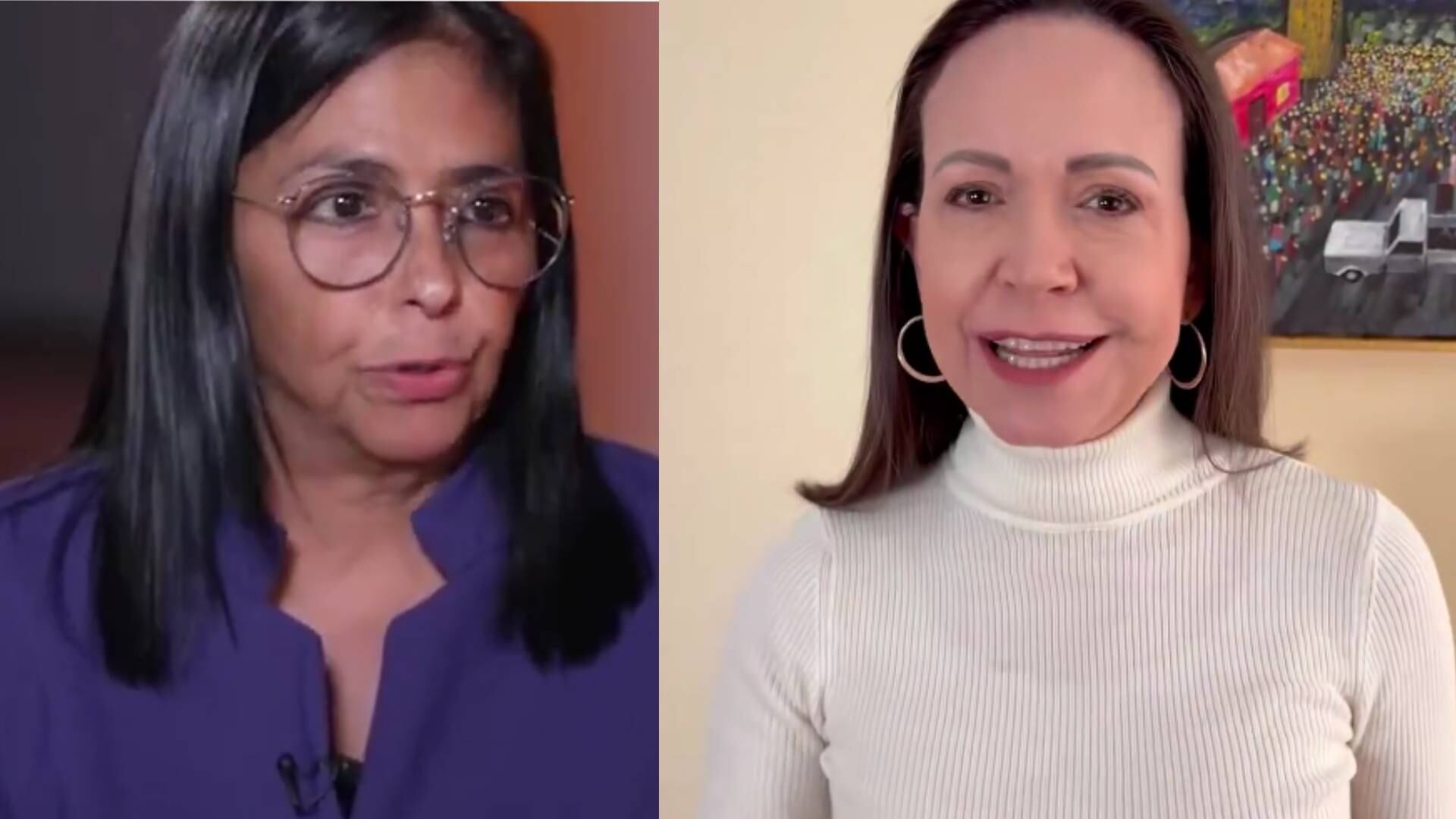 Crisis política en Venezuela: Delcy Rodríguez advierte que María Corina ...