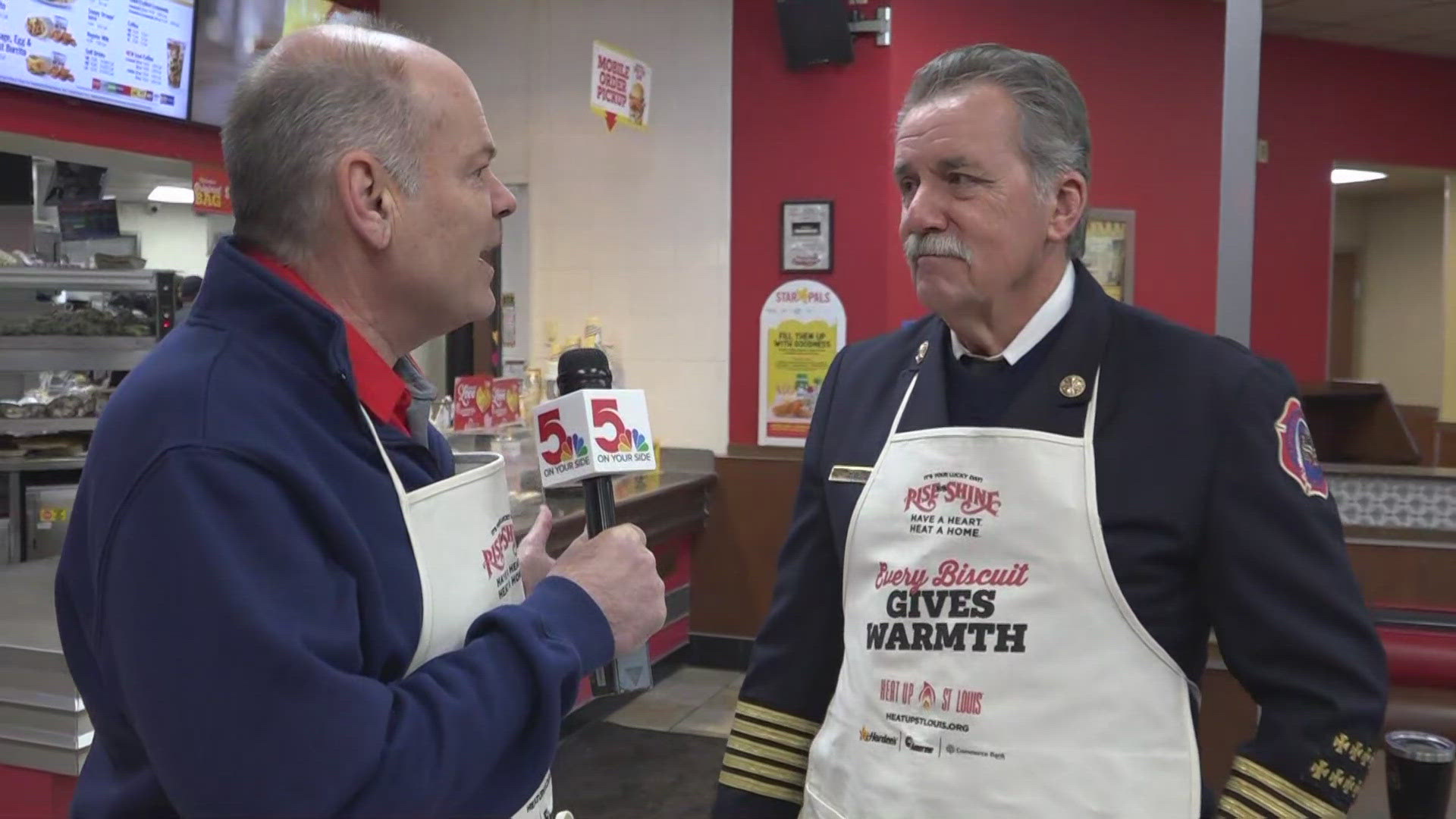 Rise and shine day at Hardee's benefits Heat Up St. Louis