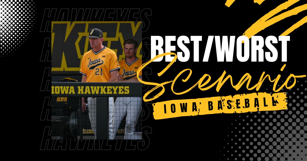 Iowa baseball season preview: Best- and worst-case scenarios for the season