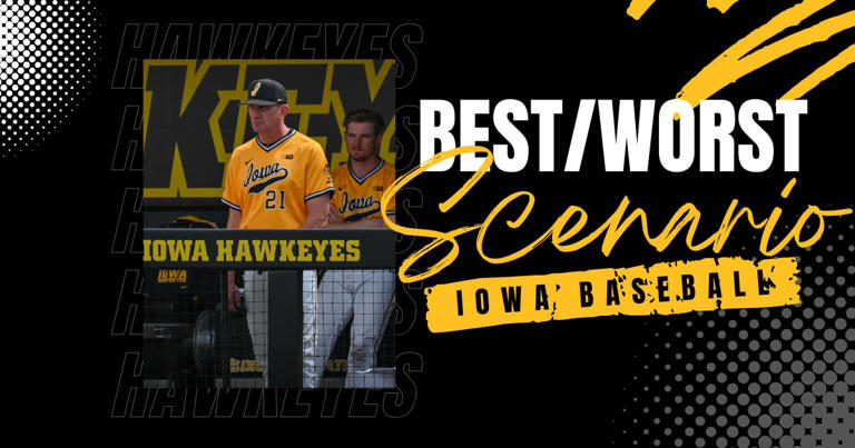Iowa baseball season preview: Best- and worst-case scenarios for the season