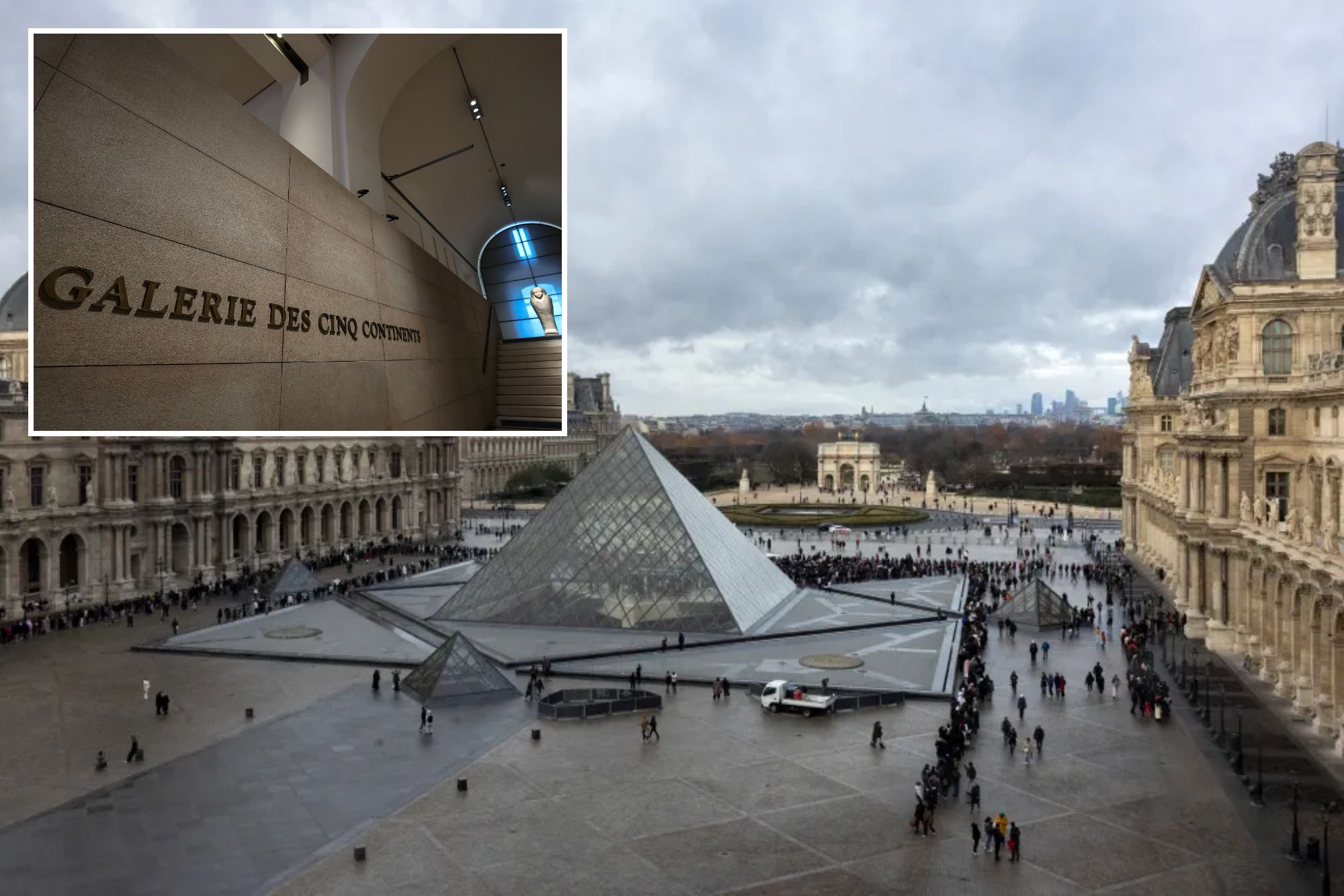 The Louvre’s most valuable paintings gallery damaged by water leak Is