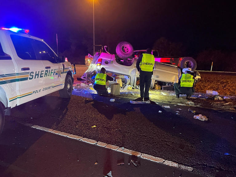 Man dies after his SUV hits dump truck amid road work in Mulberry