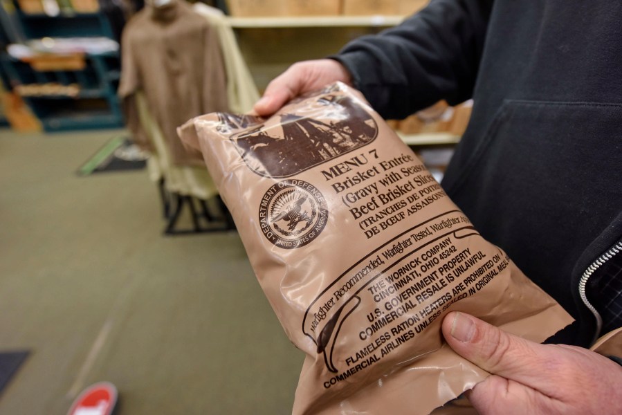 Report finds pesticides in military meals