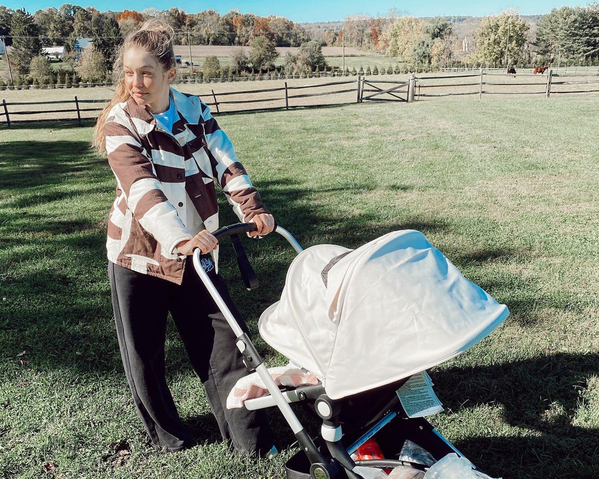 Gigi Hadid and Khai Gigi Hadid Instagram