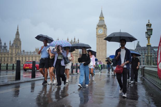 Met Office reveals why it has been raining so much in the UK this year