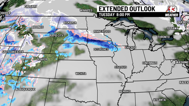 February warmth persists, with rain and snow chances next week