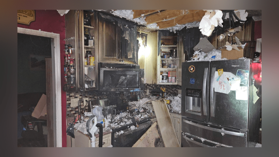 Multiple crews respond to house fire on Old Railroad Bed in Madison