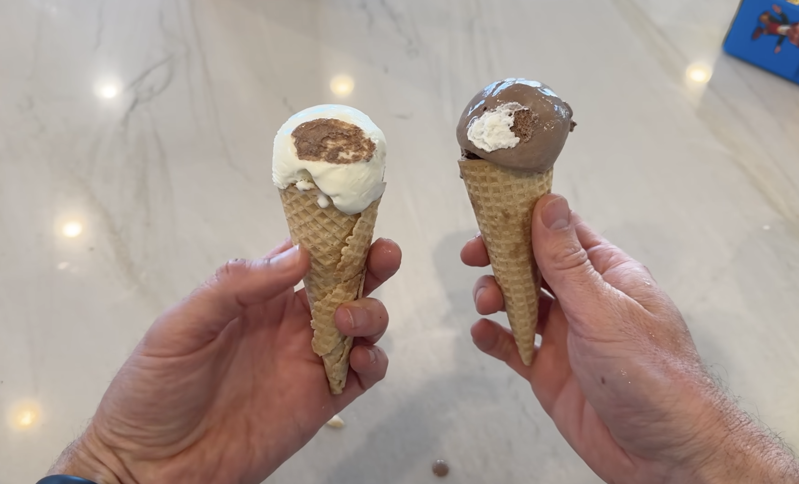 This ice cream trick feels impossible