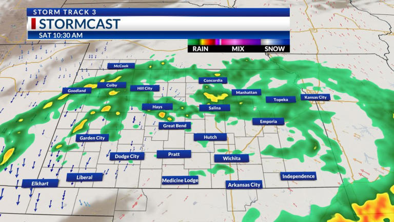 Storm Track 3 forecast: Showers and storms through Saturday, windy next ...
