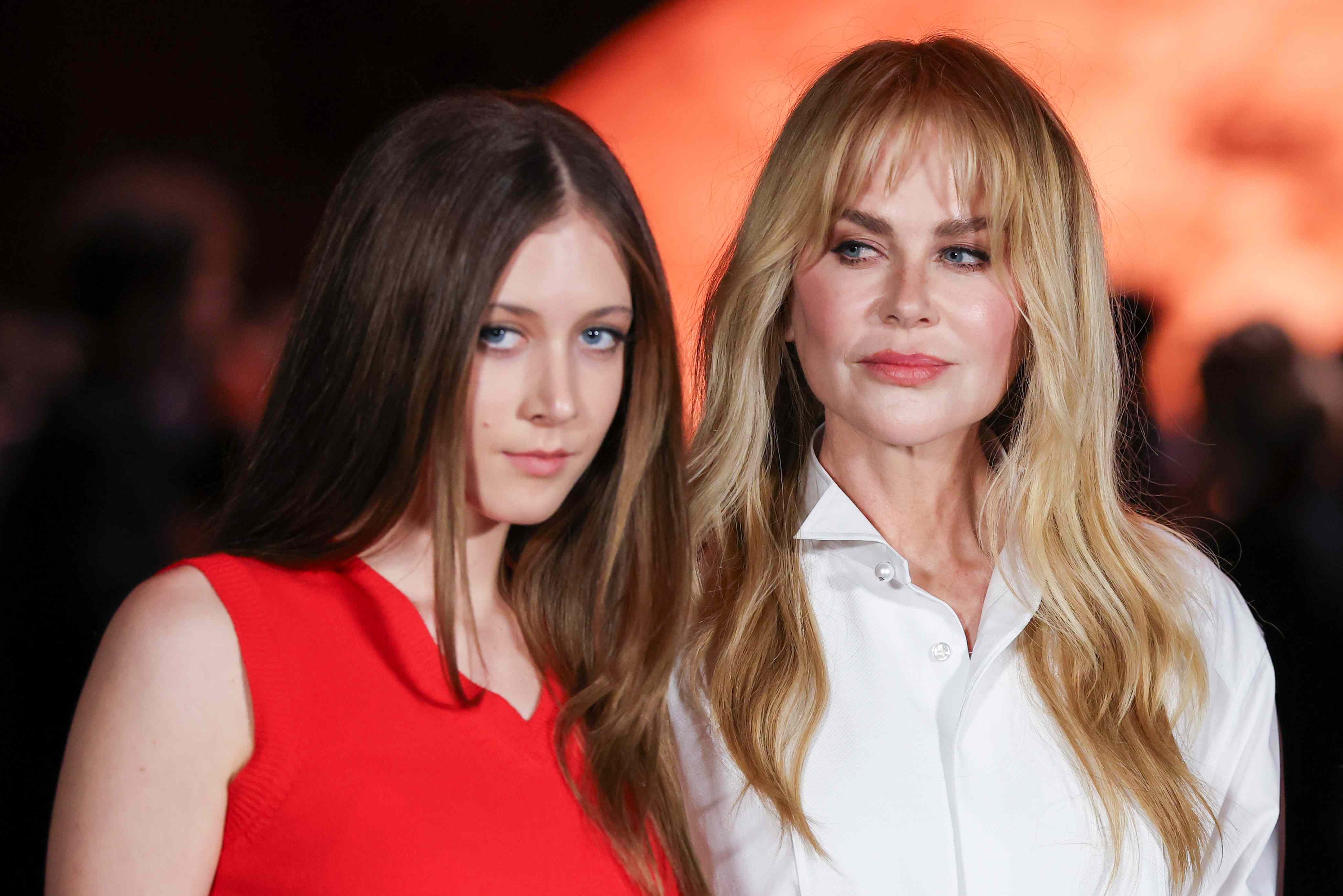 Nicole Kidman supports her 17-year-old daughter Sunday Rose after she